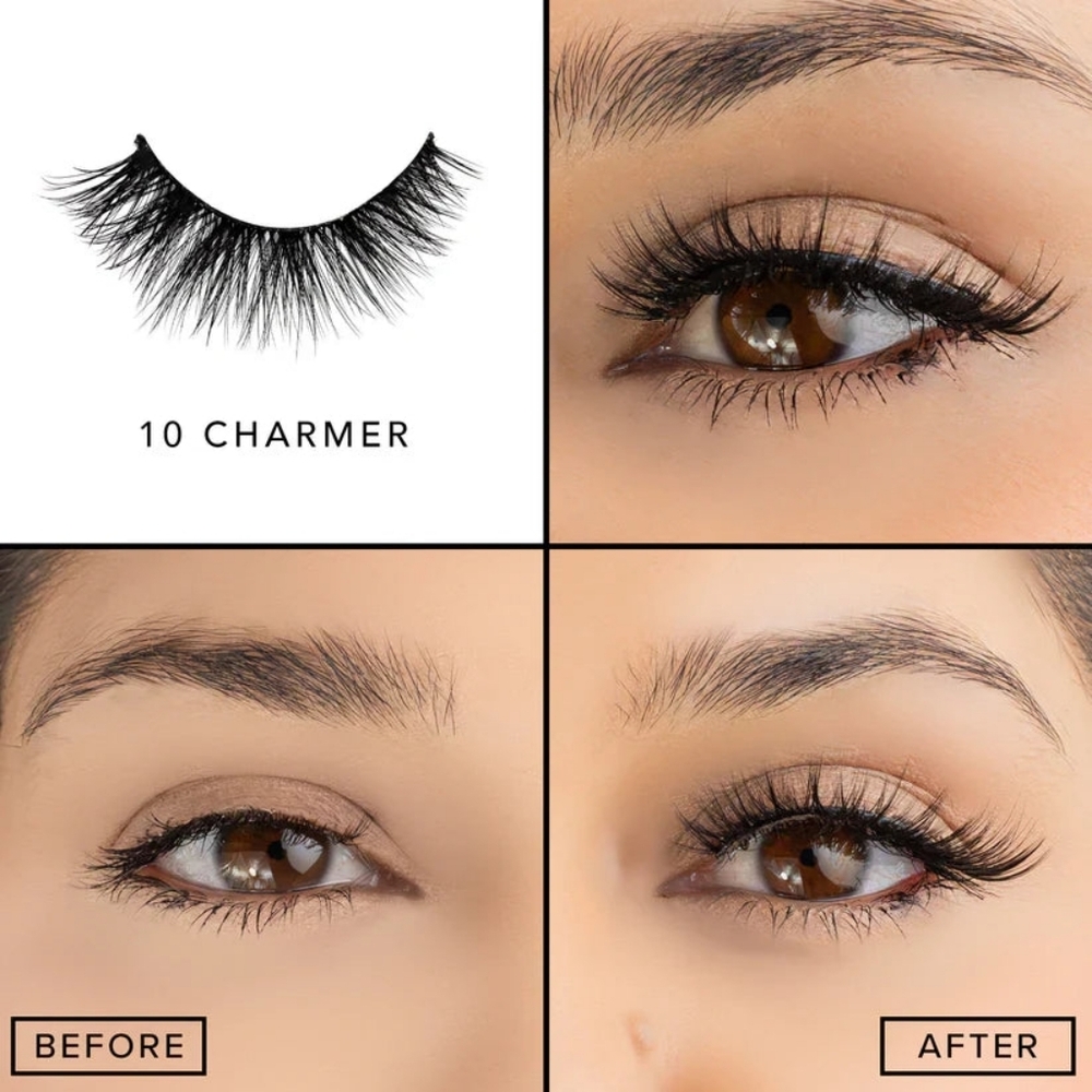 Lash Out 3D Faux Mink False Eyelashes | Style: Charmer | Reusable | New